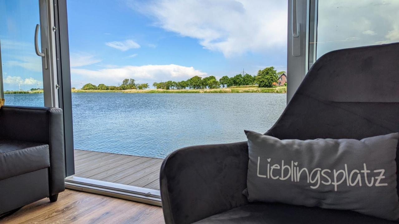 Hausboot Wangermeerblick Schillig Exterior foto